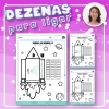 Atividade de Dezenas até 99 para educação infantil em PDF