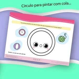 Atividades de Educação Infantil: Formas Geométricas para Maternal Descrição do Produto: Apresente as formas geométricas básicas de maneira divertida e prática com nosso PDF de Atividades de Educação Infantil: Formas Geométricas para Maternal. Este material foi desenvolvido especialmente para crianças na fase do maternal, proporcionando um aprendizado lúdico e envolvente sobre triângulo, círculo, quadrado e retângulo. Características do PDF: Formas Geométricas: As atividades cobrem as formas básicas de triângulo, círculo, quadrado e retângulo. Atividades Práticas: Passe guache em cima do tracejado do triângulo. Faça bolinhas de papel crepom e cole no quadrado. Pinte o retângulo utilizando a cor de sua preferência. Identifique a forma geométrica mais parecida com a figura apresentada. Pinte desenhos que se assemelham à forma em destaque com a cor indicada. Encontre a cor e desenhe a forma geométrica conforme a legenda. Ligue as formas corretamente.