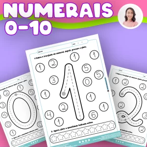 Atividades de Educação Infantil: Numerais de 0 a 10 Descrição do Produto: Ajude as crianças a aprenderem e reconhecerem os numerais de 0 a 10 com nosso PDF de Atividades de Educação Infantil: Numerais de 0 a 10. Este material foi criado para tornar o aprendizado dos números uma experiência prática e divertida. Características do PDF: Números Grandes: Cada página apresenta um número grande no centro, com a forma de escrita e o tracejado, permitindo que a criança pratique o movimento correto de cada numeral. Detecção de Numerais: Bolinhas ao redor do número grande contêm números pequenos dentro delas. O objetivo é que a criança detecte e circule o numeral correto, reforçando o reconhecimento numérico. Atividades com Quantidade: Estrelinhas são incluídas em cada página para serem coloridas, de acordo com a quantidade correta relacionada ao número em destaque. Benefícios do Formato PDF: Acesso Imediato: Após a confirmação da compra, você receberá um e-mail com um link para baixar o arquivo PDF. Fácil de Imprimir: Imprima as atividades conforme necessário, para uso em casa ou em sala de aula. Versatilidade: O material pode ser utilizado em diferentes ambientes, oferecendo flexibilidade e acessibilidade no aprendizado. Especificações Técnicas: Formato do Arquivo: PDF Compatibilidade: Compatível com todos os dispositivos que suportam leitura de PDF. Tamanho do Arquivo: Otimizado para uma impressão de alta qualidade.