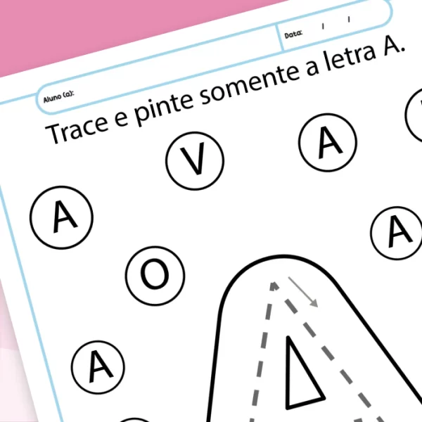 Atividade de Educação Infantil: Alfabeto Animal - Letra Bastão: Tracejar e Procurar a Letra Correta Descrição do Produto: Este material educativo em PDF foi desenvolvido para auxiliar as crianças no reconhecimento e aprendizado do Alfabeto em Letra Bastão, de maneira divertida e interativa. Com 26 páginas, cada uma representando uma letra do alfabeto com um animal correspondente, a atividade combina exercícios de escrita e identificação para reforçar o aprendizado. Características do PDF: Treino da Letra Bastão Cada página contém uma letra grande em Letra Bastão para a criança tracejar, ajudando no aprendizado da forma correta de escrita. Atividade de Reconhecimento O desafio de procurar e identificar a letra correta entre outras opções ajuda a reforçar o reconhecimento visual do alfabeto. Ilustrações Coloridas e Nome do Animal As páginas são ilustradas com imagens coloridas de animais e seus respectivos nomes, tornando a atividade mais envolvente e atrativa. Lista de Animais Representados: A - Arara B - Baleia C - Cachorro D - Dinossauro E - Elefante F - Foca G - Girafa H - Hipopótamo I - Iguana J - Jacaré K - Kiwi L - Lêmure M - Macaco N - Narceja O - Ornitorrinco P - Porco Q - Quati R - Raposa S - Sapo T - Tubarão U - Urso V - Vaca W - Wombat X - Xexéu Y - Yak Z - Zebra Formato Simples e Acessível Cada página é projetada para facilitar o aprendizado, com espaço suficiente para a criança praticar a escrita e identificar a letra corretamente. Ideal para: Crianças em fase de alfabetização Professores e pais que buscam atividades lúdicas e educativas Ensino em casa ou na escola Benefícios do Formato PDF Acesso Imediato: Após a compra, o link para download é enviado diretamente ao seu e-mail. Fácil de Imprimir: Use quantas vezes desejar para reforçar o aprendizado. Reutilizável: Pode ser plastificado para ser utilizado com canetinhas apagáveis. Informações Importantes Este é um produto digital (PDF). Nenhum material físico será enviado. O arquivo é destinado exclusivamente para uso pessoal ou educacional e não pode ser revendido ou redistribuído. Adquira agora e torne o aprendizado do alfabeto mais divertido e envolvente!