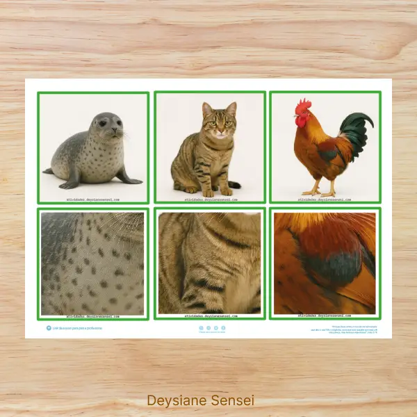 atividade_pareamento_de_cores_educa_o_infantil_jogo_pareamento_de_cores_para_imprimir (1) Cards dos animais e a cobertura do corpo para imprimir Atividade sobre cobertura corporal dos animais em PDF Cards de animais para recortar e usar na educação infantil Jogo de associação dos animais e suas características Atividade de Ciências sobre pelos penas e escamas Jogo educativo dos animais para crianças pequenas Cards de animais para classificação na educação infantil Atividade lúdica sobre os animais para maternal e pré-escola Jogo da memória com animais para imprimir Atividade de associação de animais para crianças Material pedagógico sobre animais e natureza em PDF Cards de Ciências para professoras da educação infantil Atividades sobre características dos animais para imprimir Jogo de classificação dos animais por cobertura corporal Atividade de observação e comparação de animais Cards educativos de animais para usar em casa e na escola Atividade de aprendizagem sobre animais terrestres e aquáticos Recurso pedagógico para trabalhar os animais na pré-escola Jogo de linguagem oral com cards de animais Atividade de Ciências com 15 animais para recortar e associar