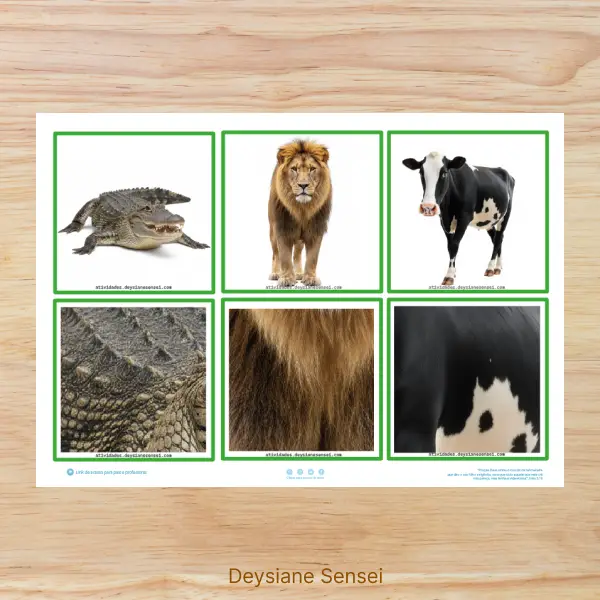 Cards dos animais e a cobertura do corpo para imprimir Atividade sobre cobertura corporal dos animais em PDF Cards de animais para recortar e usar na educação infantil Jogo de associação dos animais e suas características Atividade de Ciências sobre pelos penas e escamas Jogo educativo dos animais para crianças pequenas Cards de animais para classificação na educação infantil Atividade lúdica sobre os animais para maternal e pré-escola Jogo da memória com animais para imprimir Atividade de associação de animais para crianças Material pedagógico sobre animais e natureza em PDF Cards de Ciências para professoras da educação infantil Atividades sobre características dos animais para imprimir Jogo de classificação dos animais por cobertura corporal Atividade de observação e comparação de animais Cards educativos de animais para usar em casa e na escola Atividade de aprendizagem sobre animais terrestres e aquáticos Recurso pedagógico para trabalhar os animais na pré-escola Jogo de linguagem oral com cards de animais Atividade de Ciências com 15 animais para recortar e associar